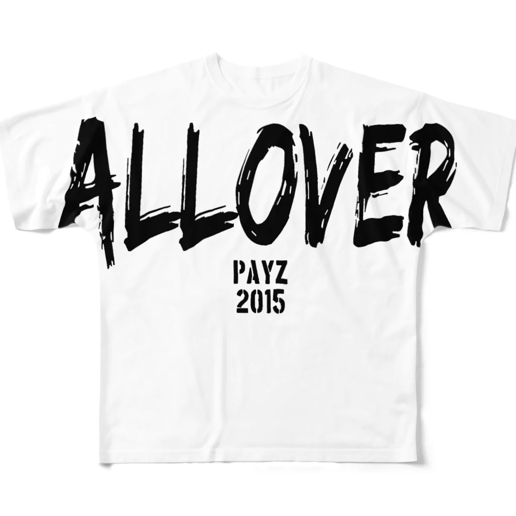 PAYZのALL OVER T フルグラフィックTシャツ