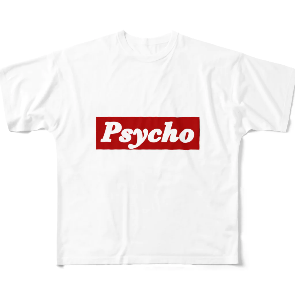 CBのPsycho フルグラフィックTシャツ