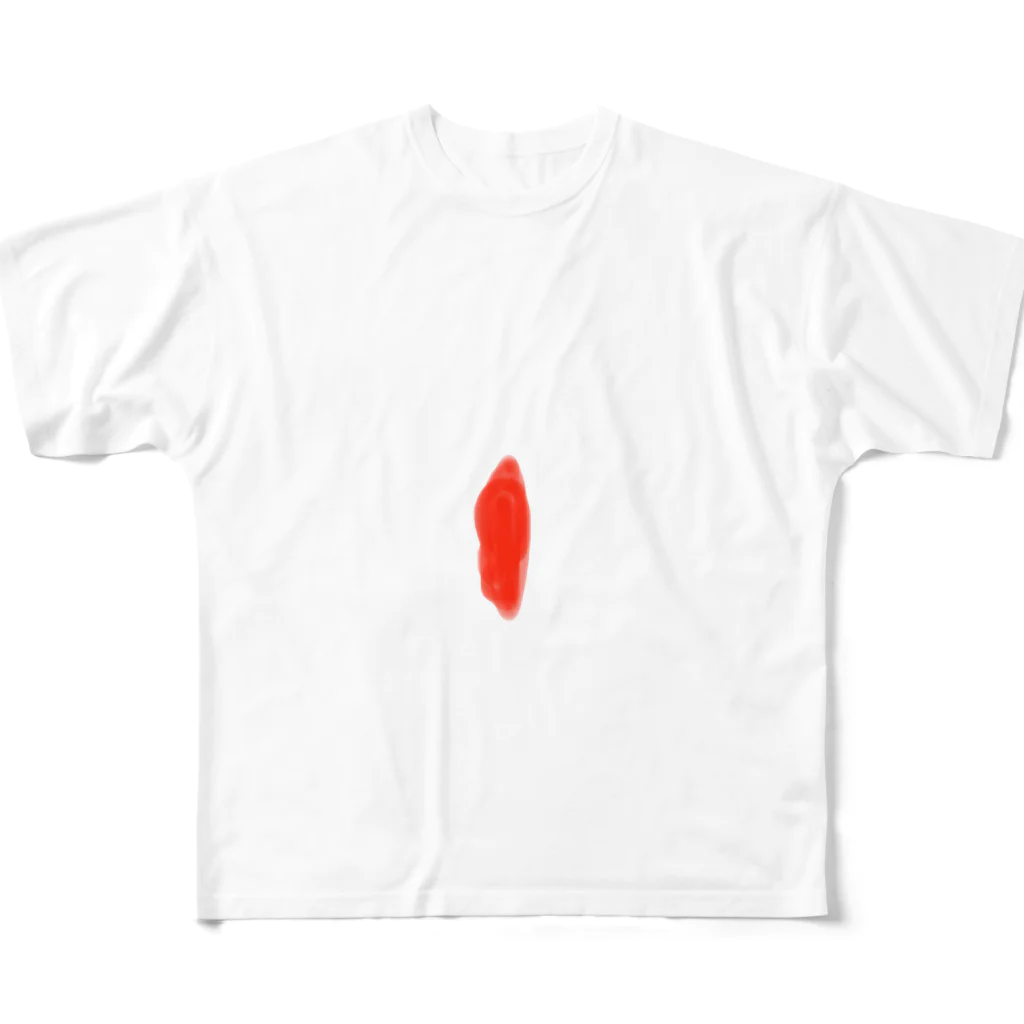 kanahebiZのケチャップこぼした All-Over Print T-Shirt