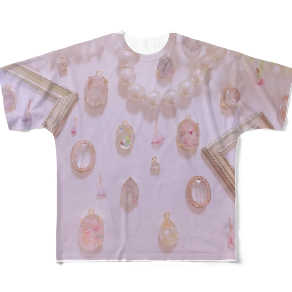 ふぁんたじ。の宝箱の私だけの宝石ジュエリー All-Over Print T-Shirt