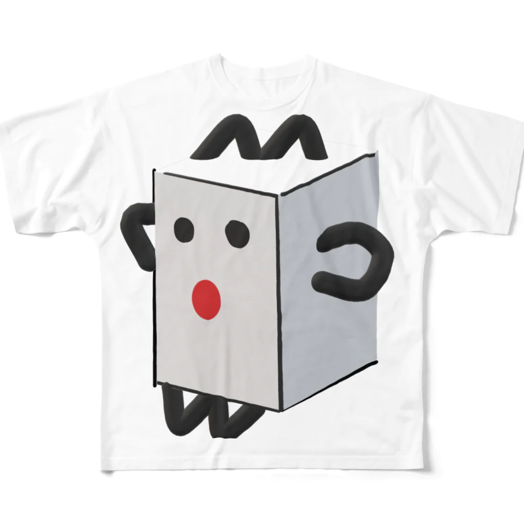 こんにゃくマンショップ！のこんにゃくマン３D!Tシャツ フルグラフィックTシャツ