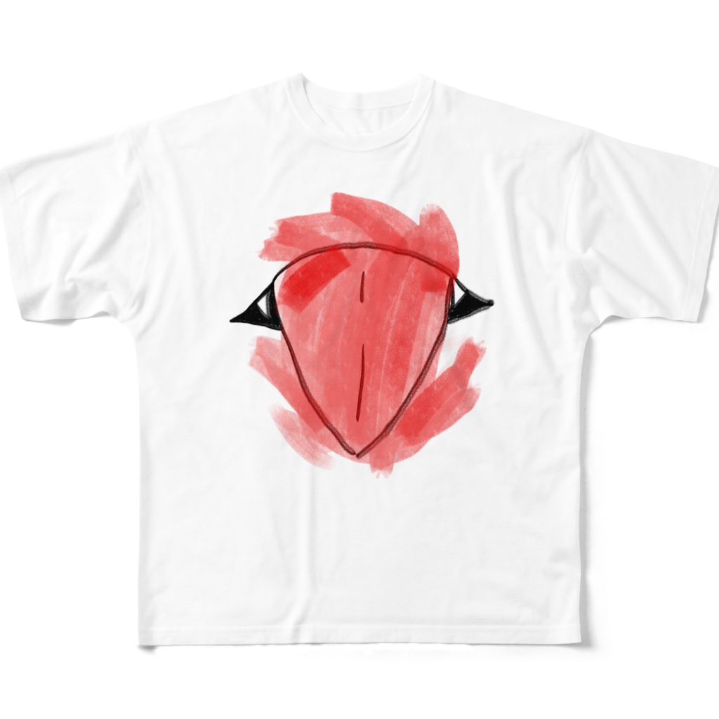口開け ｓｉｔｙｕ Shinyu のフルグラフィックtシャツ通販 Suzuri スズリ