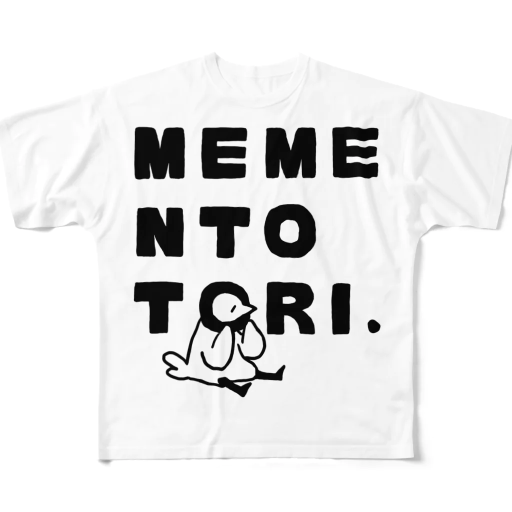 torinikuのMEMENTO TORI All-Over Print T-Shirt