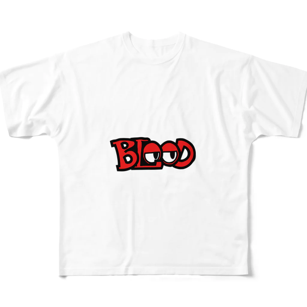 BLOODのBLOOD All-Over Print T-Shirt