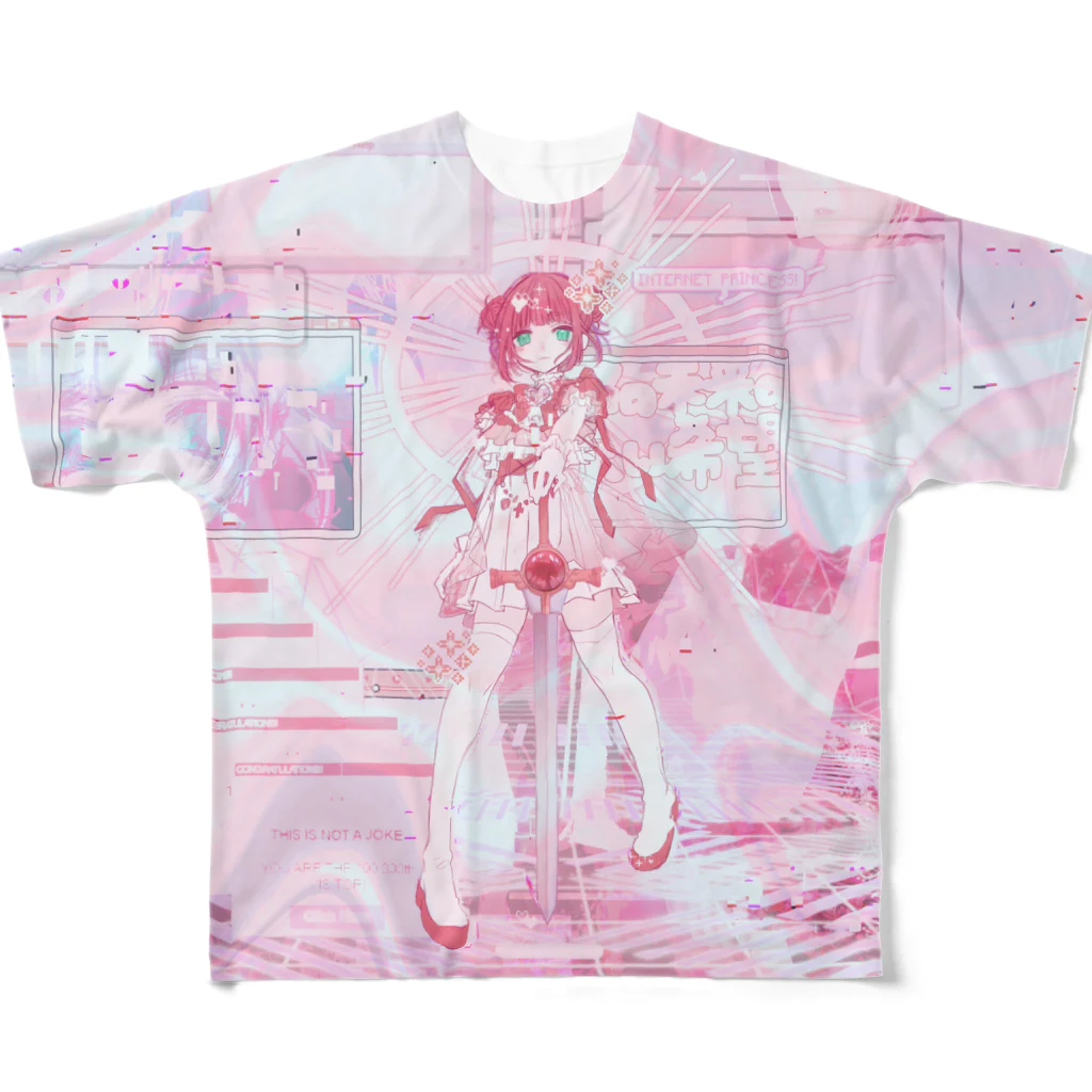 藤林檎の藤林檎生誕2周年記念グッズ All-Over Print T-Shirt