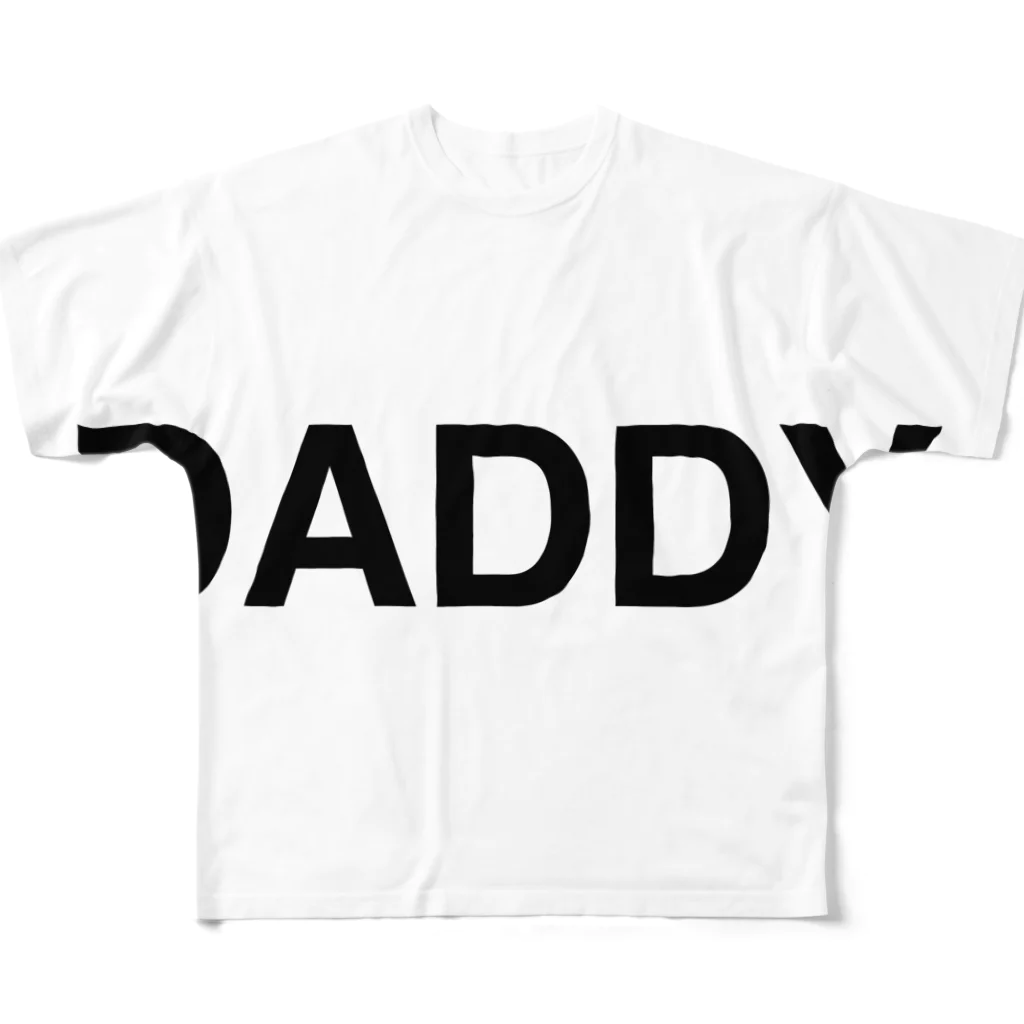 TOKYO LOGOSHOP 東京ロゴショップのDADDY-ダディ- All-Over Print T-Shirt