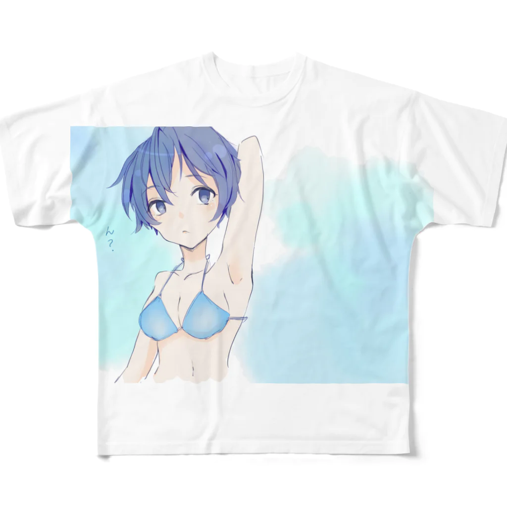 HOBBY_のboyish girl フルグラフィックTシャツ