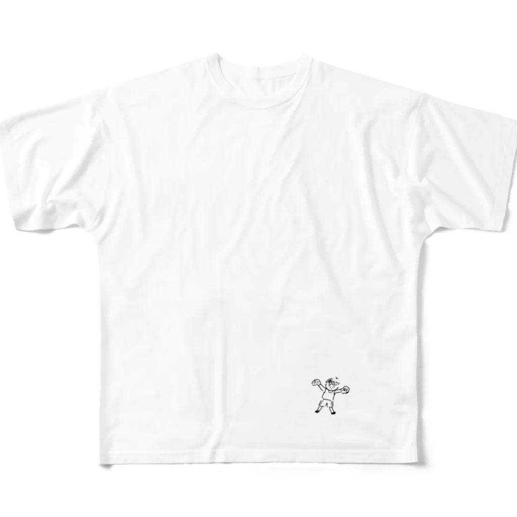 A&Aのぼくさー フルグラフィックTシャツ