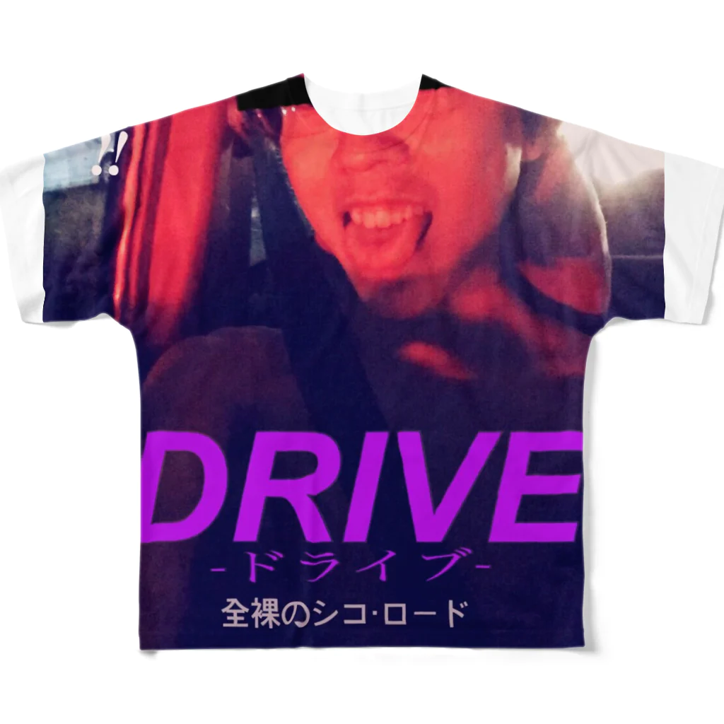 はっちゃんのDRIVE【公式】 フルグラフィックTシャツ