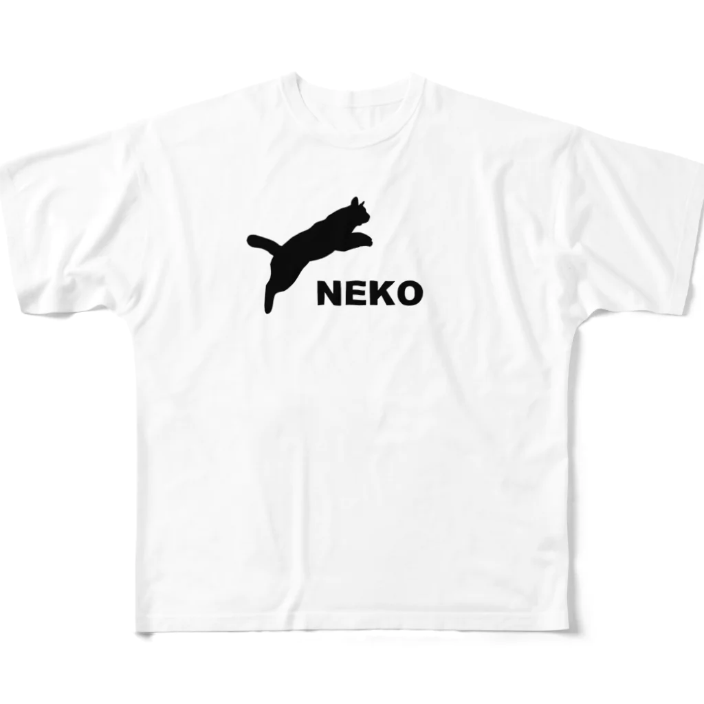 ブランケット大佐のNEKO（ジャンプ） All-Over Print T-Shirt