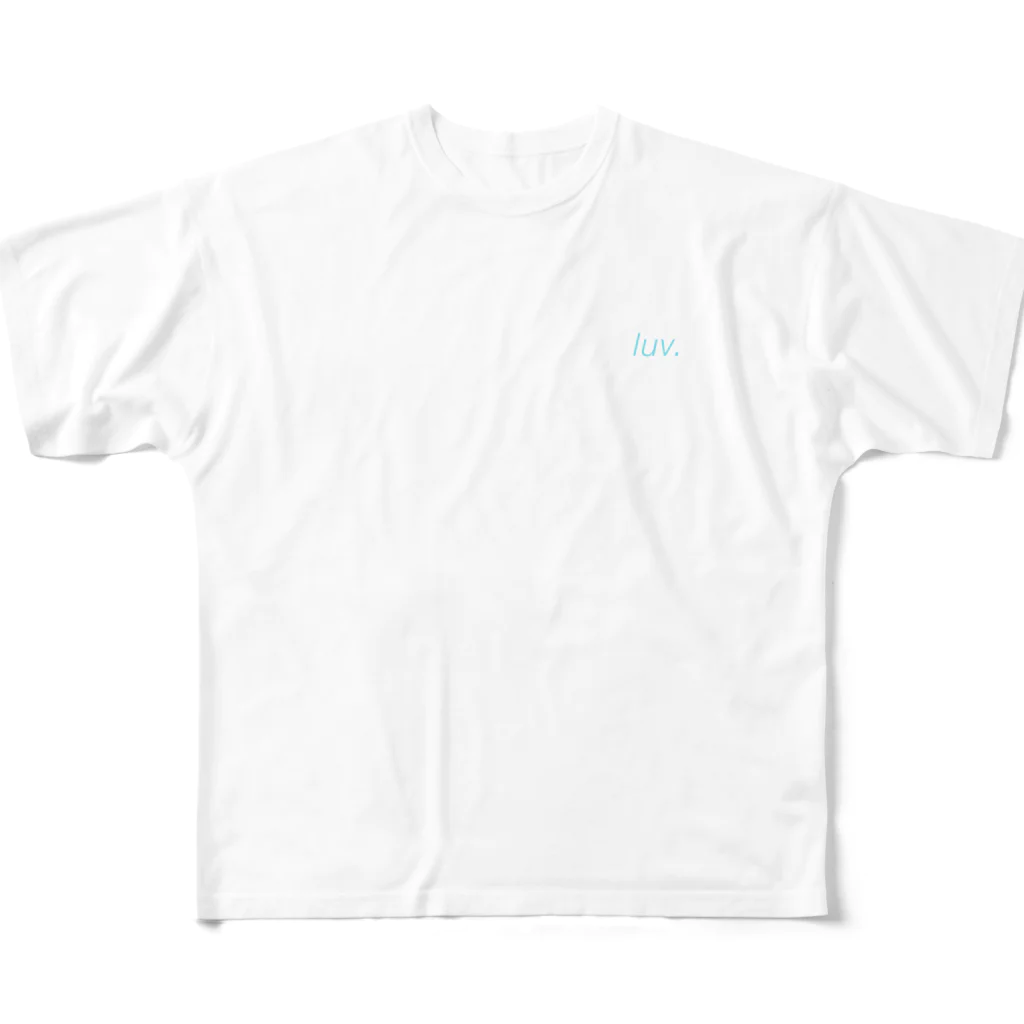 luluのluv.02 All-Over Print T-Shirt