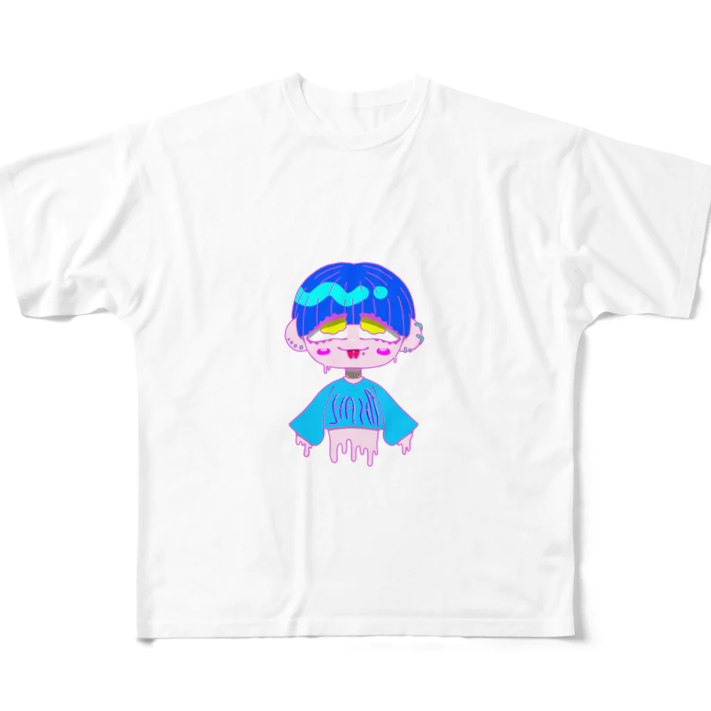 🈂️のんべ👅 フルグラフィックTシャツ