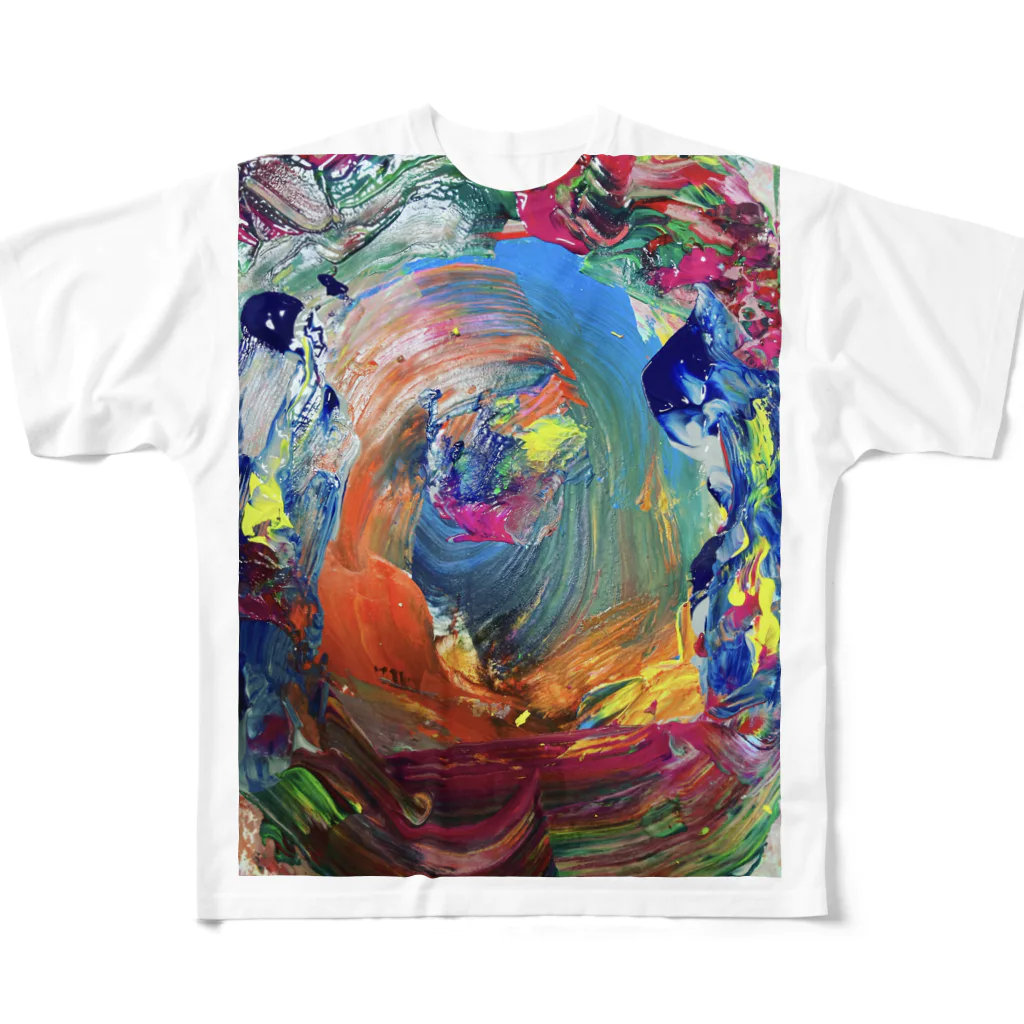 3oodgrip の獄彩肆暴徒爆音行脚 All-Over Print T-Shirt