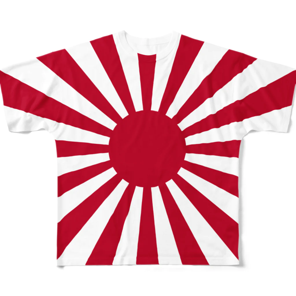 日乃丸本舗のRising sun flag フルグラフィックTシャツ