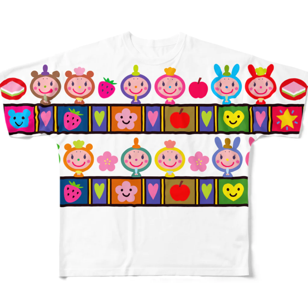 ドレメヒロコのピナ姫 All-Over Print T-Shirt