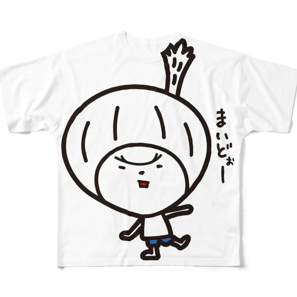 きくのらくがきのまいどぉー　きく All-Over Print T-Shirt