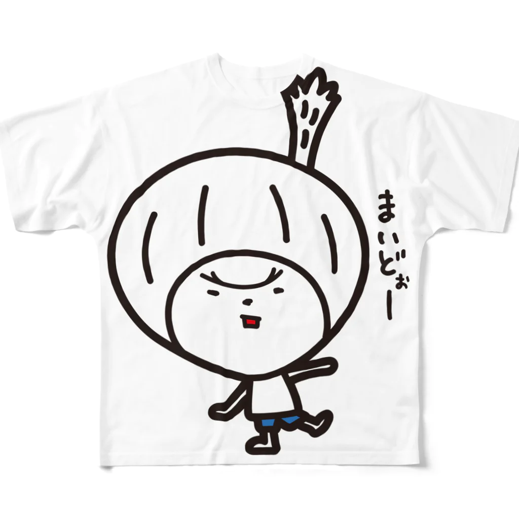 きくのらくがきのまいどぉー　きく フルグラフィックTシャツ