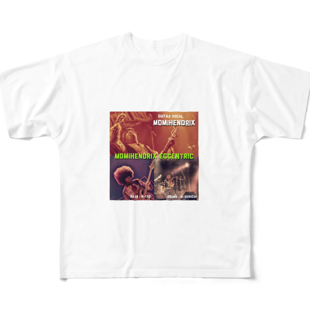 survival-unit3tcのmomihendrix eccentric フルグラフィックTシャツ