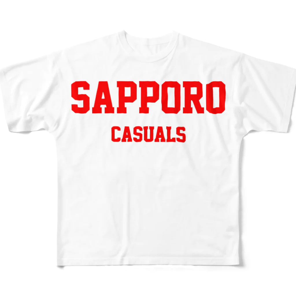 FOOTiESのCITY_SERIES_SAPPORO_CASUALS All-Over Print T-Shirt