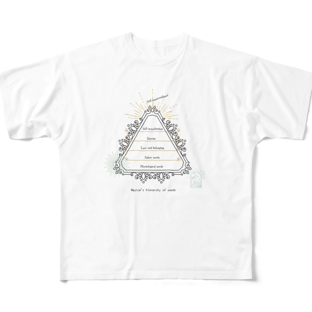 Fumiko💫のMaslow's-02 フルグラフィックTシャツ