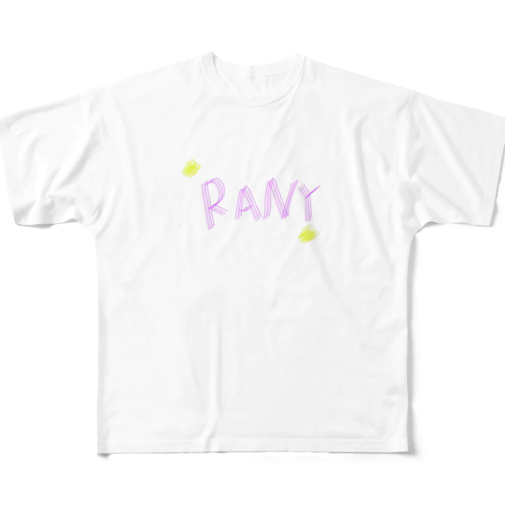 Ryo shopsのRany フルグラフィックTシャツ