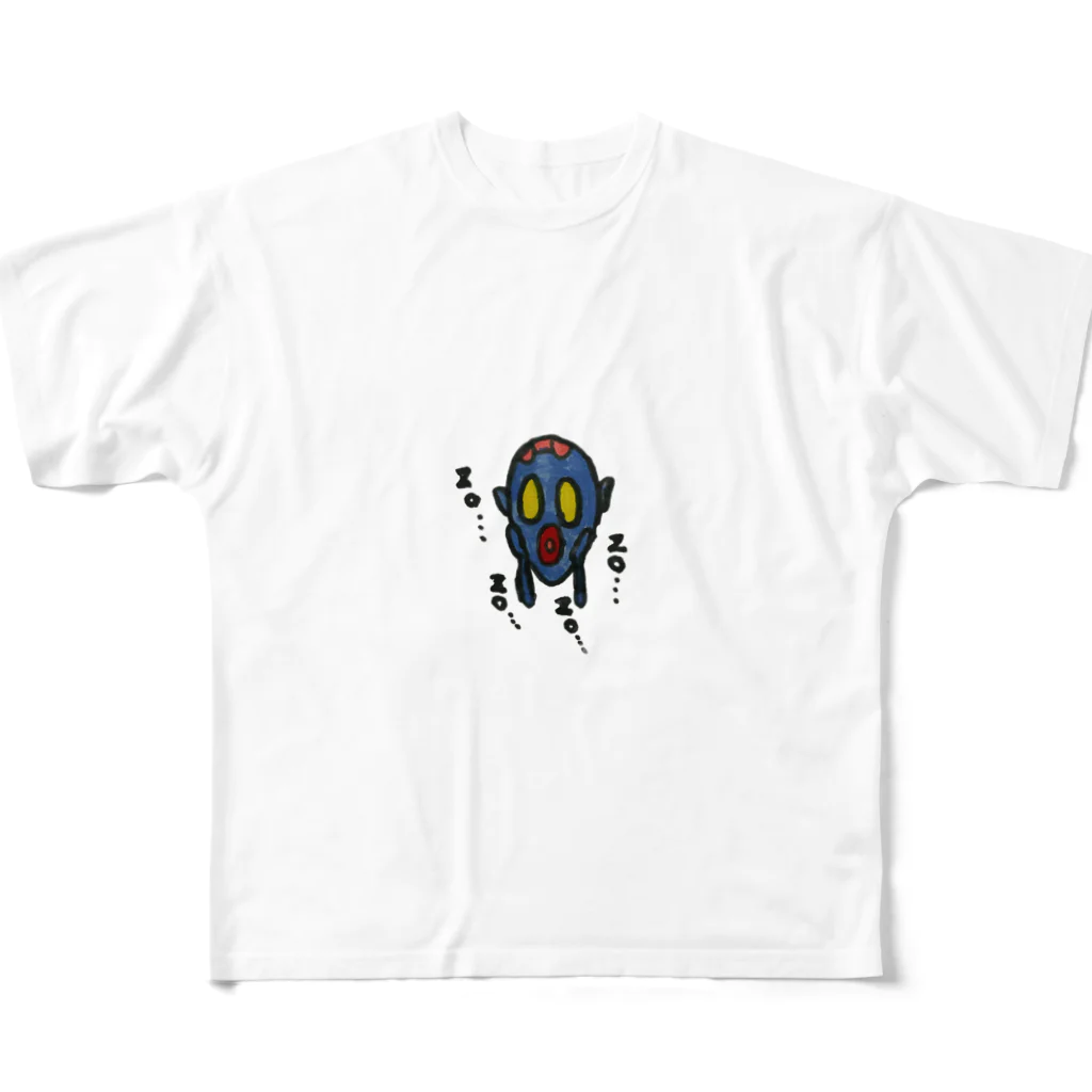 Hisa Desigh Storeのzozozoくん All-Over Print T-Shirt