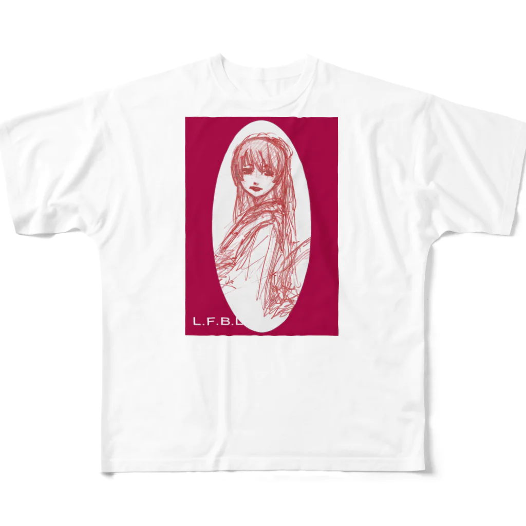 L.F.B.LのL.F.B.L06 フルグラフィックTシャツ