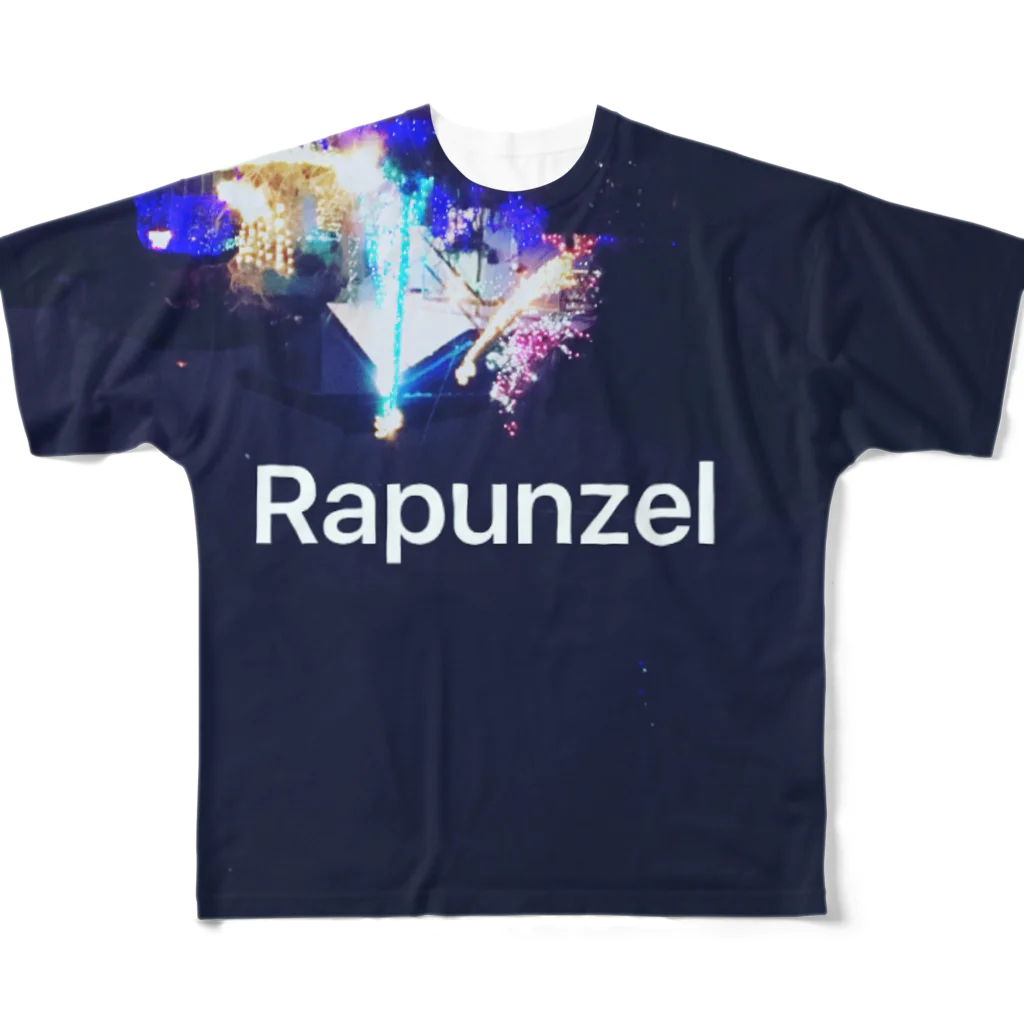 Taiyakiyasan.のRapuzel. All-Over Print T-Shirt