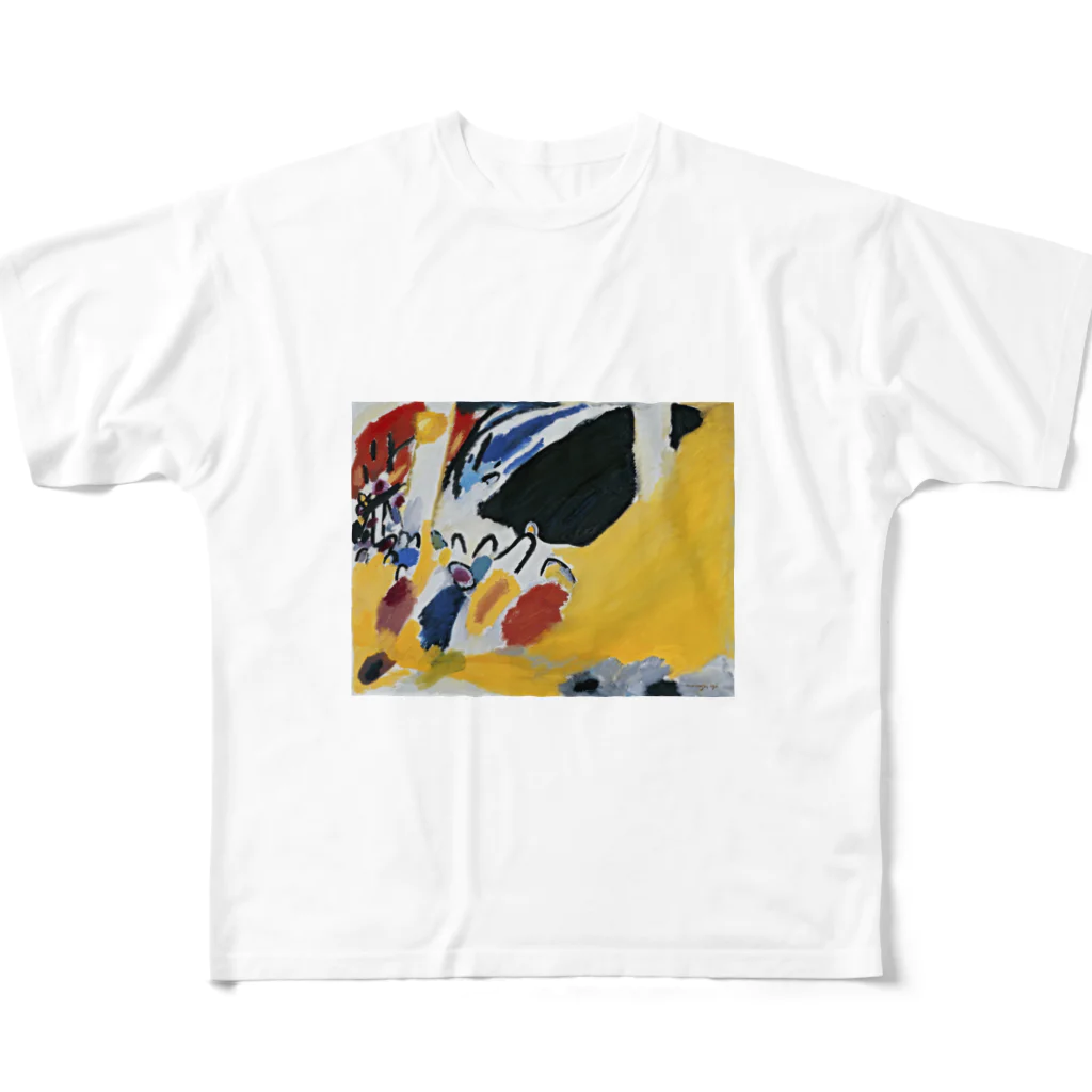 impressionismのWassily Kandinsky - Impression III (Konzert) All-Over Print T-Shirt