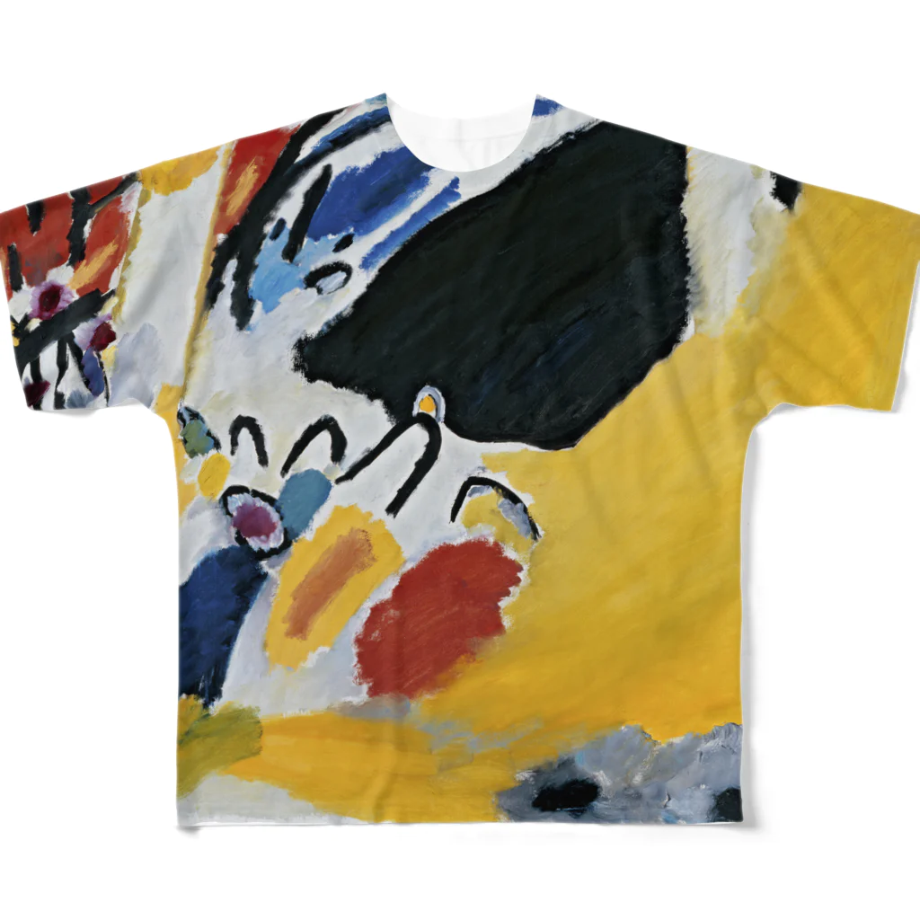 impressionismのWassily Kandinsky - Impression III (Konzert) All-Over Print T-Shirt