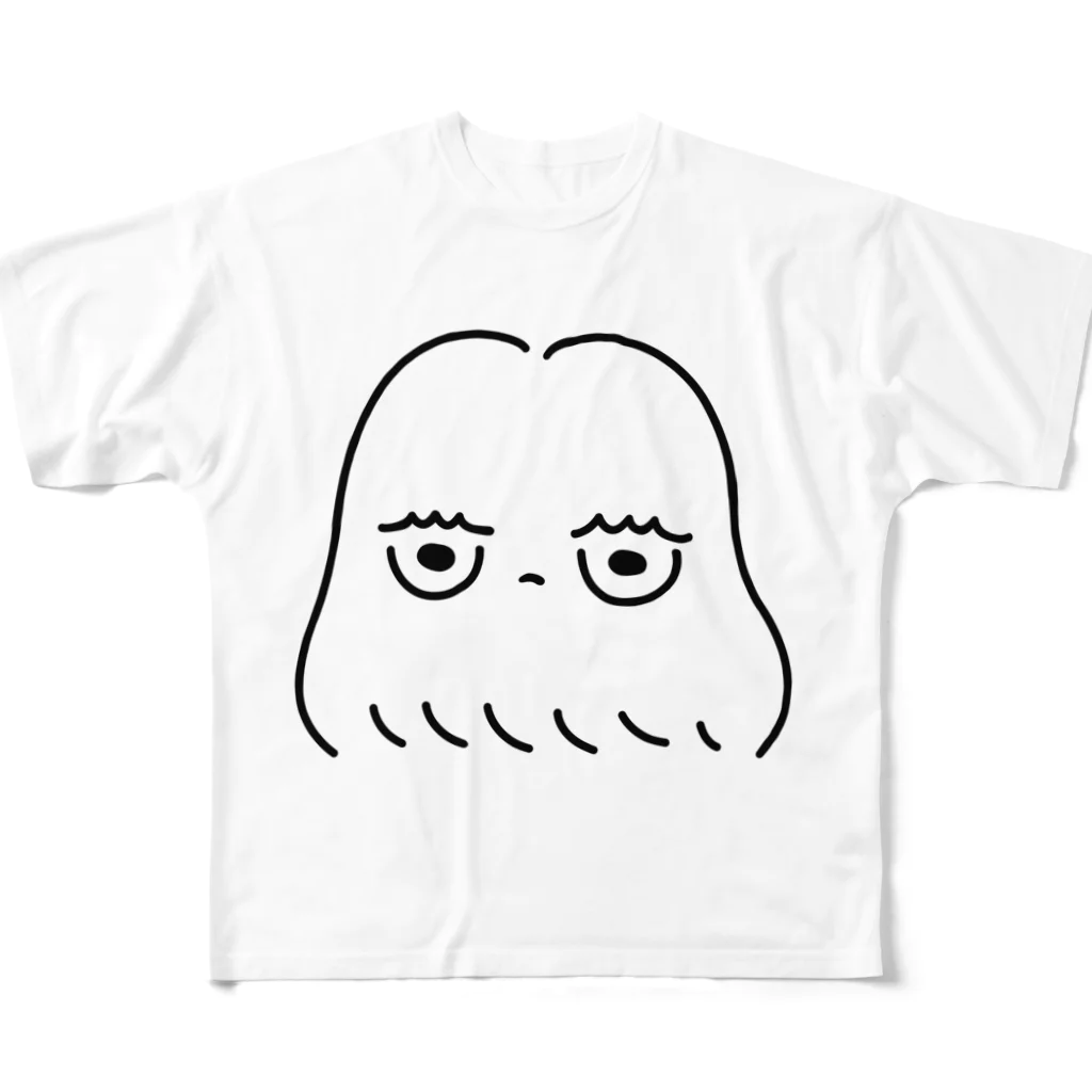 nervou'sのnervous All-Over Print T-Shirt