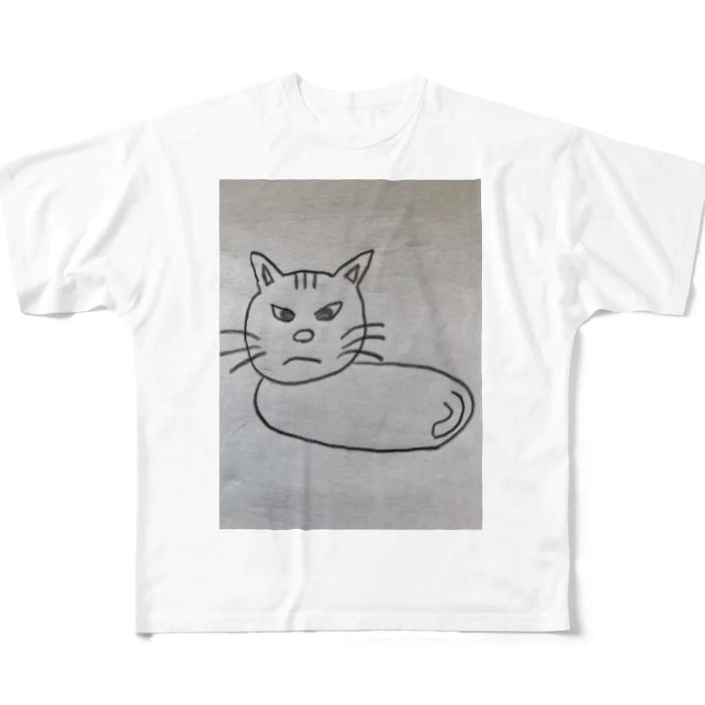 おたまじゃくし⭐️⭐️⭐️✨🍬のNEKOちゃん フルグラフィックTシャツ