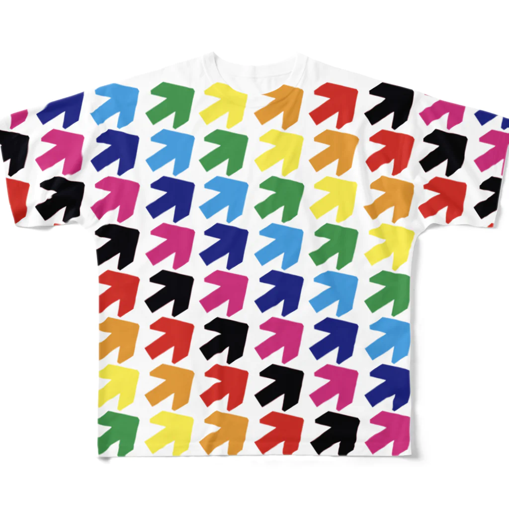 なぞQの新矢印vol.2 All-Over Print T-Shirt