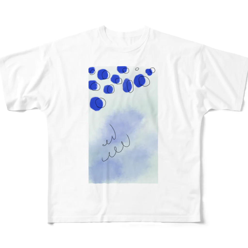 bluedropのbluewater All-Over Print T-Shirt