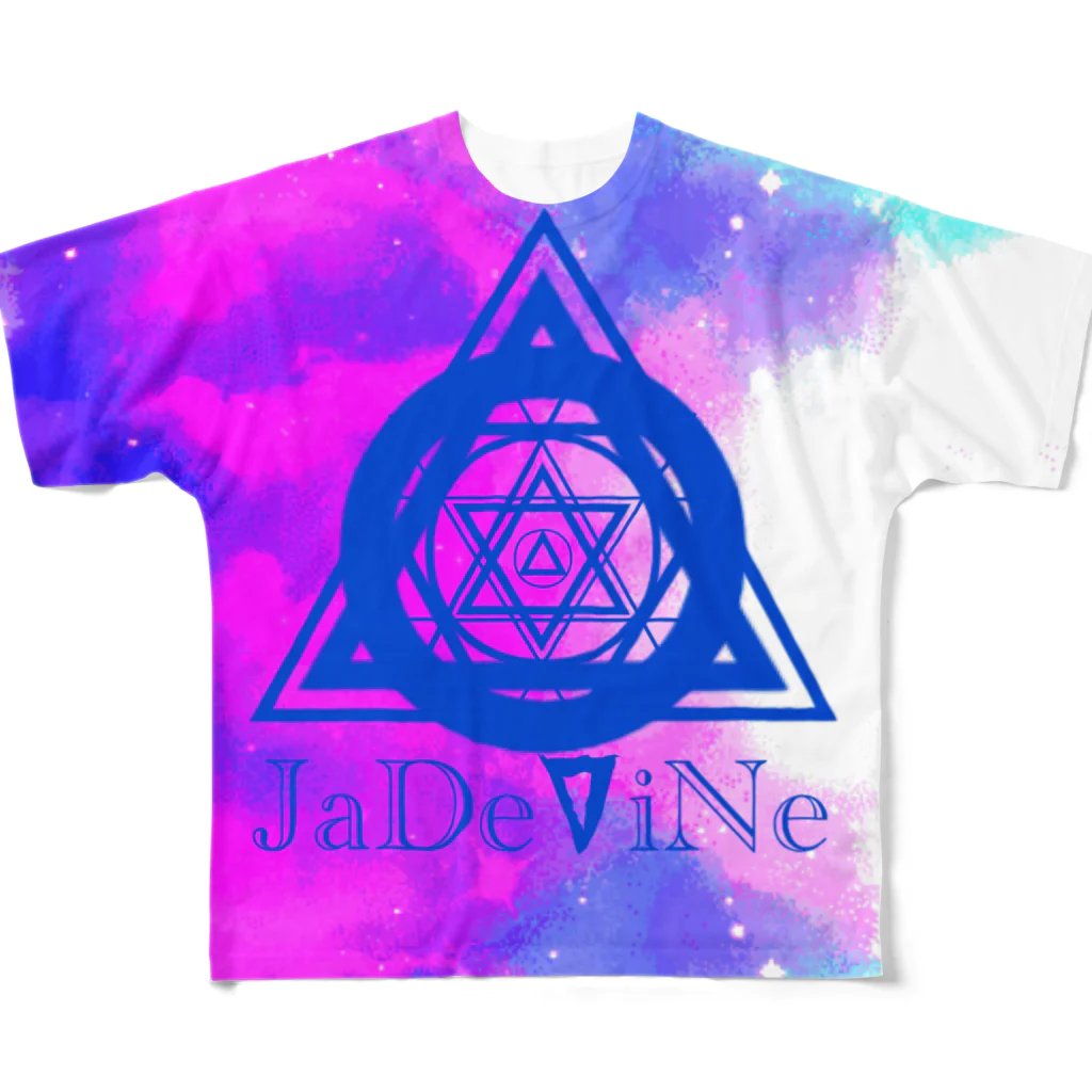 JaDeViNeのJaDeViNe Dream space All-Over Print T-Shirt