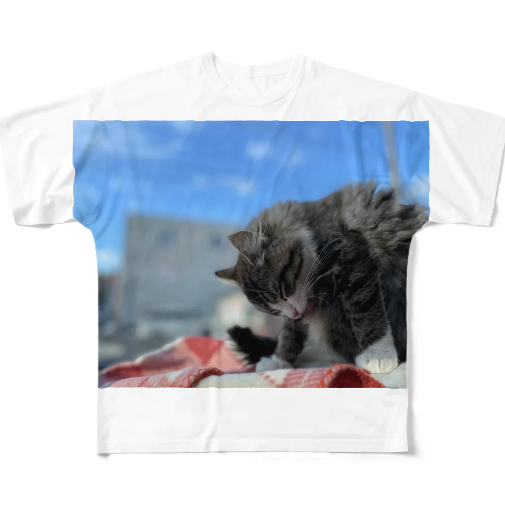 たびねこ蜜柑のたびねこ蜜柑 All-Over Print T-Shirt