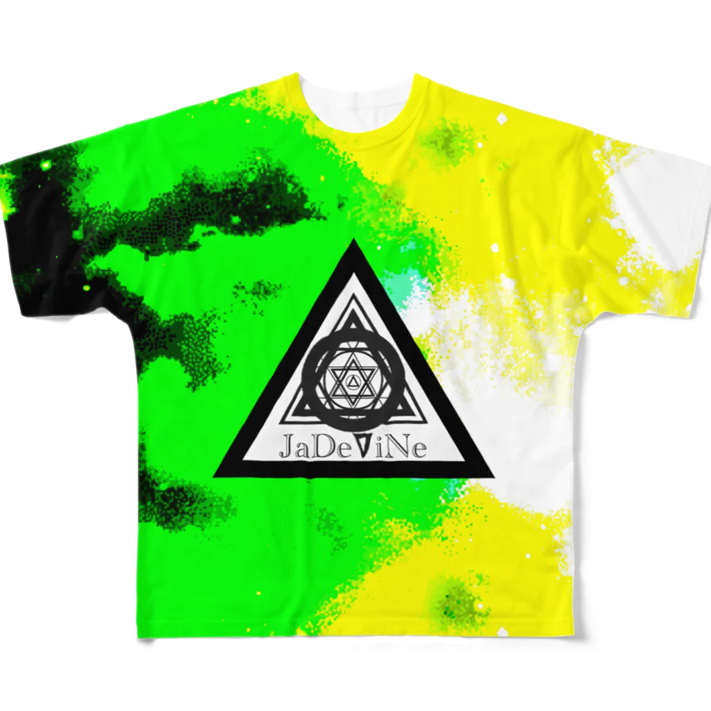 JaDeViNeのJaDeViNe smokelime All-Over Print T-Shirt