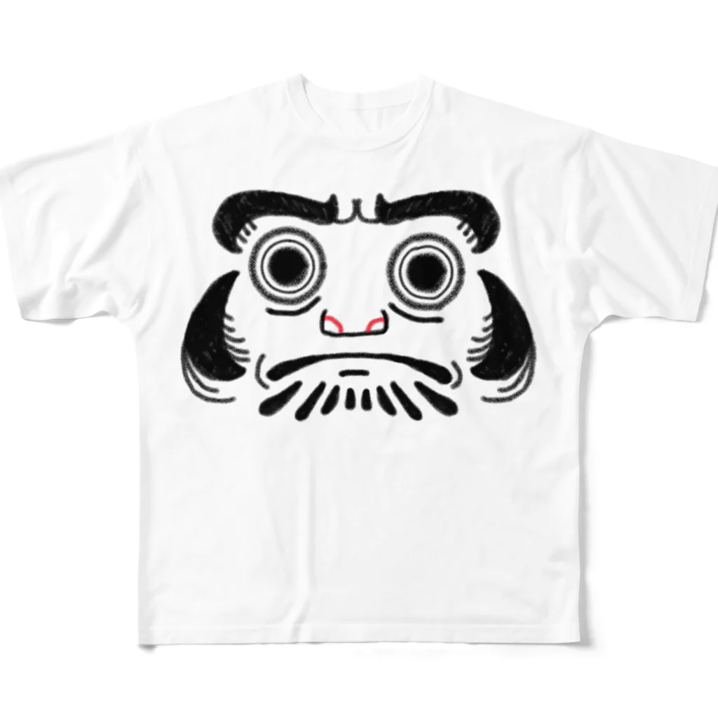   だるまのわし、だるま All-Over Print T-Shirt