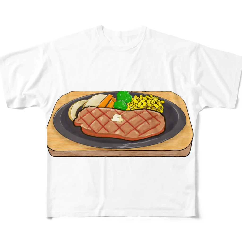 家畜とその他のステーキ All-Over Print T-Shirt