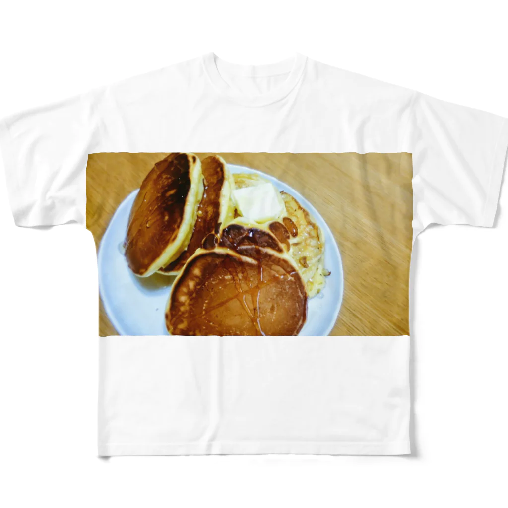 るるしの自分史上一番美しく焼けたホットケーキ All-Over Print T-Shirt