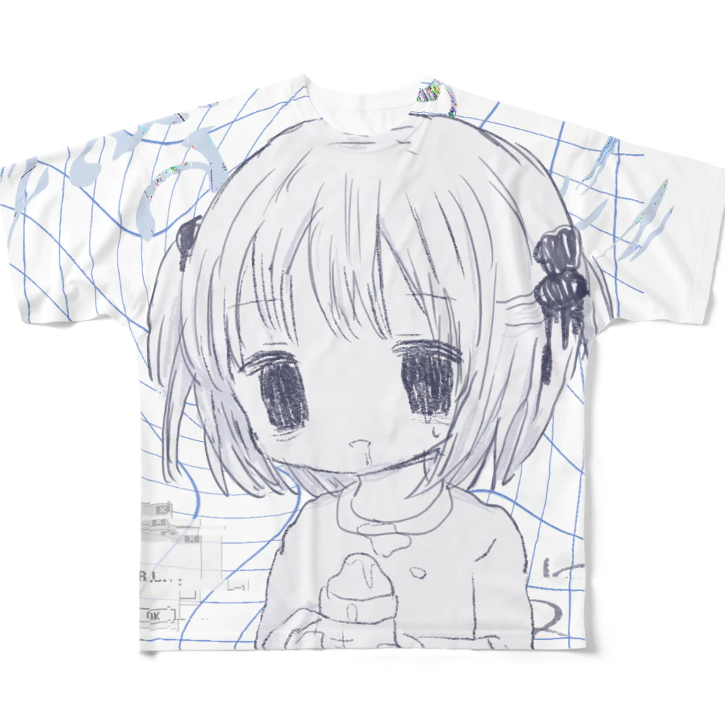 あくむ病院のなんのためにいきてるの？ フルグラフィックTシャツ