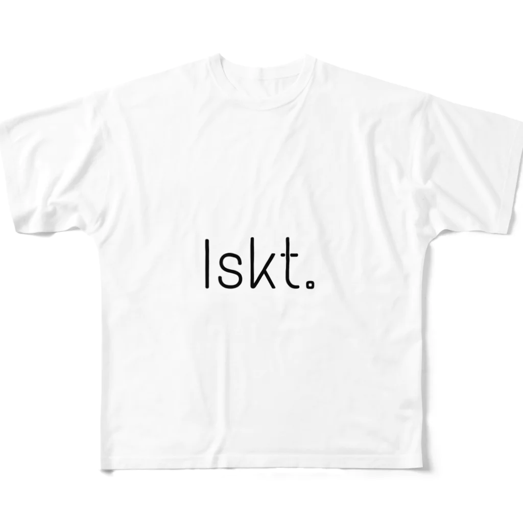 Iskt.のIskt. フルグラフィックTシャツ