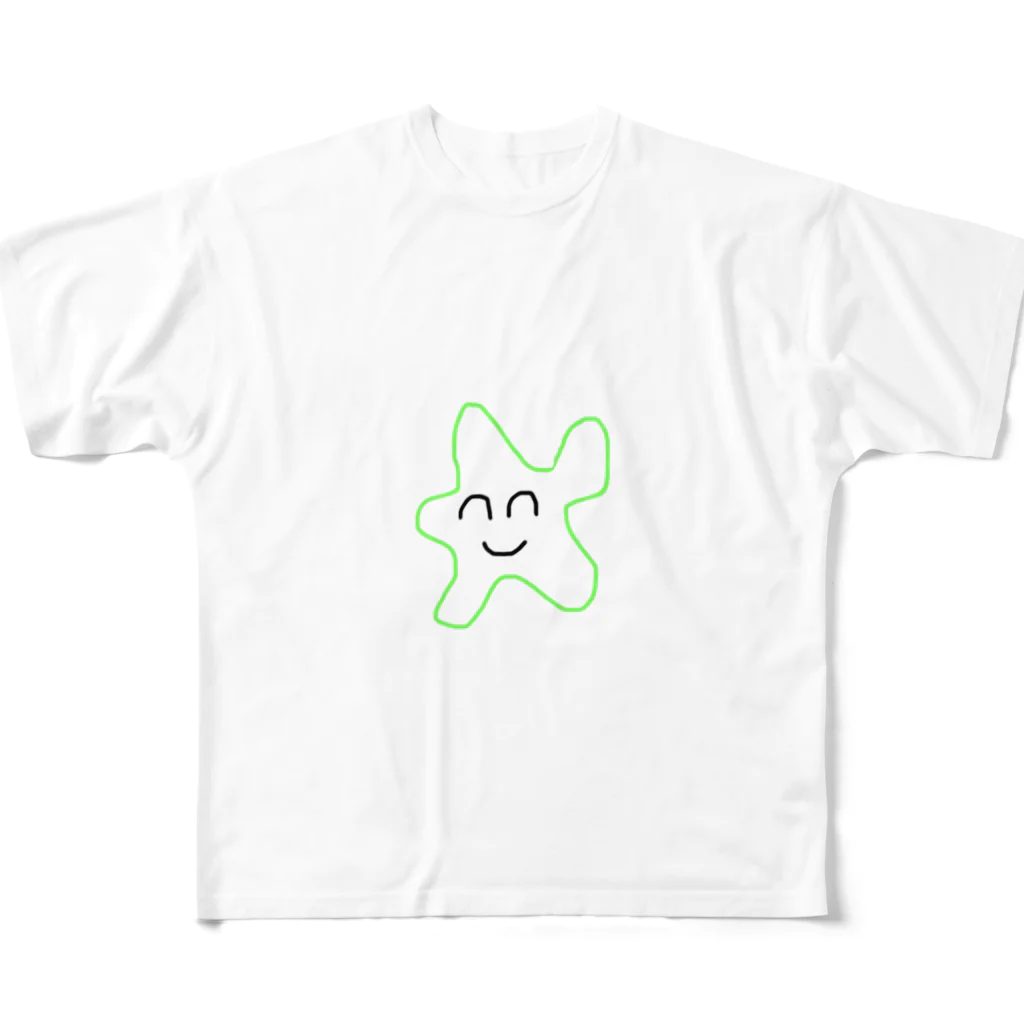 piyochan_2499のアメーバくん。の弟 フルグラフィックTシャツ