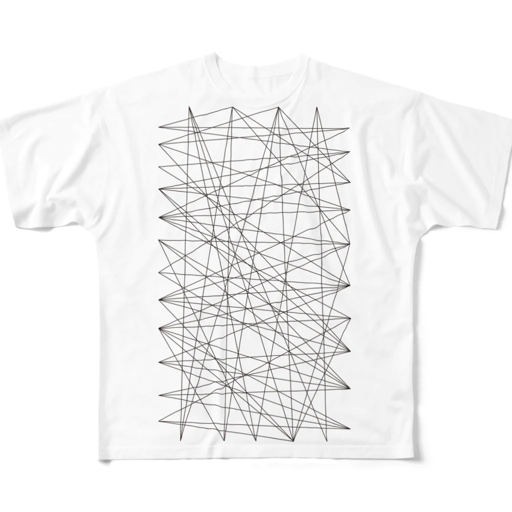 ATARI graphicのReflection 反射 2 フルグラフィックTシャツ