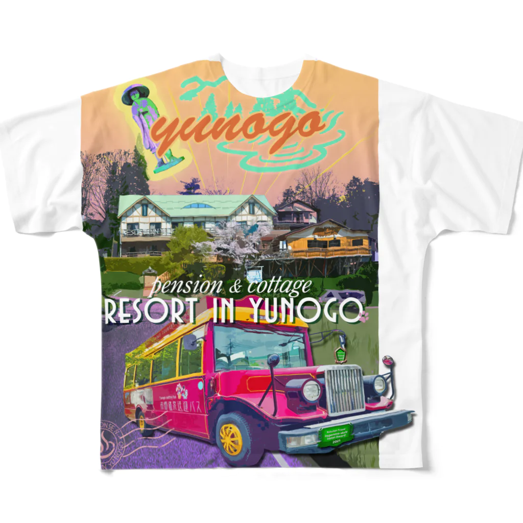 artypartyのyunogo mango ! フルグラフィックTシャツ