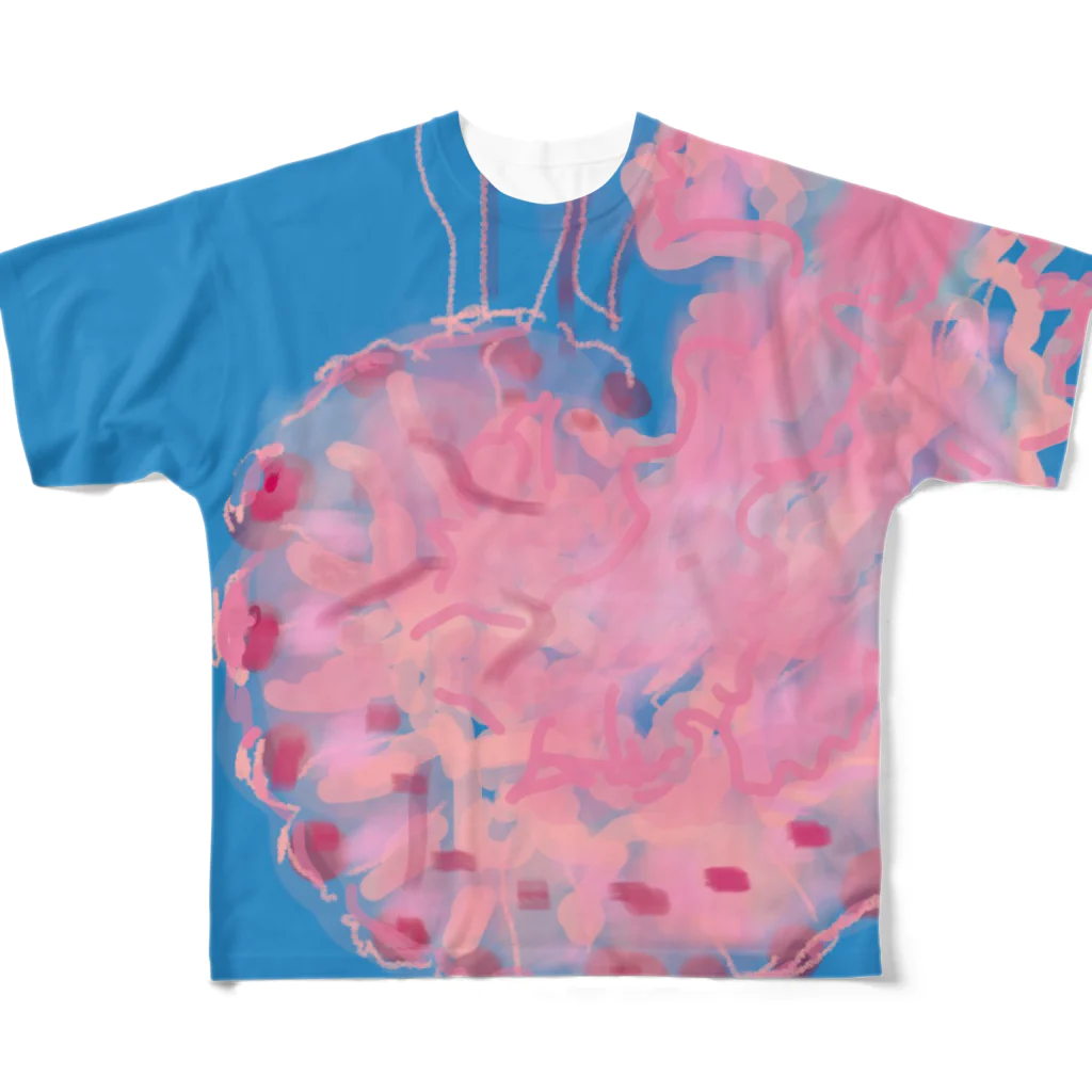 Eureka.Sのjelly jellyfish フルグラフィックTシャツ