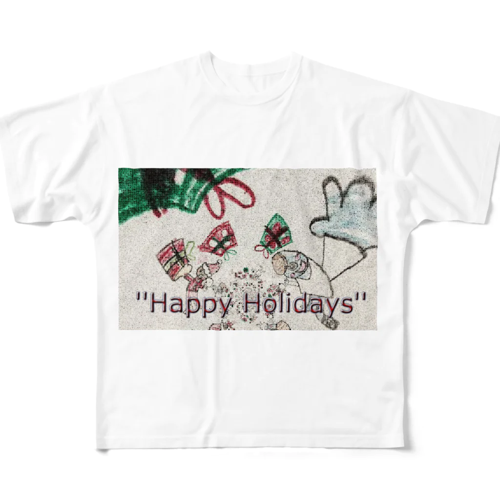 kityiのクリスマスグッズ All-Over Print T-Shirt