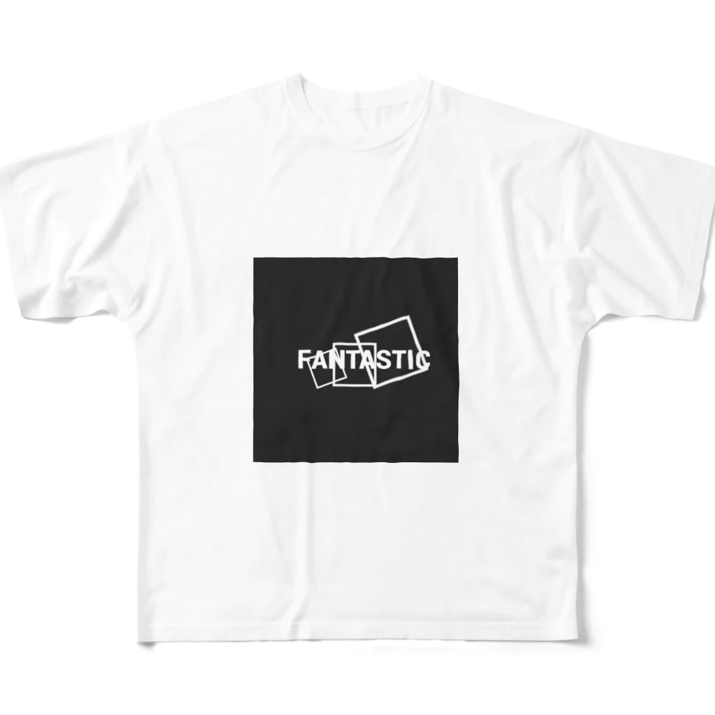 晴田書店のFANTASTIC フルグラフィックTシャツ