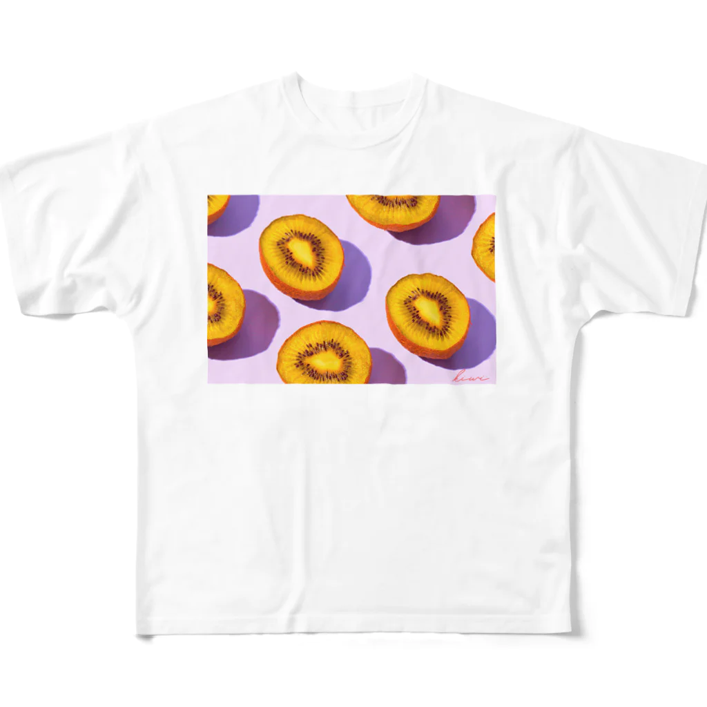 プーニのキウイ All-Over Print T-Shirt