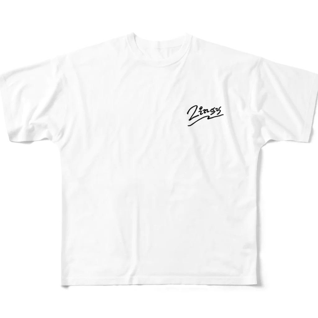 zingyのHope フルグラフィックTシャツ